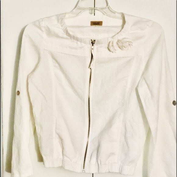 Piko 1988 White Line ZIP-Up Jacket WMS SZ L - Picture 1 of 6